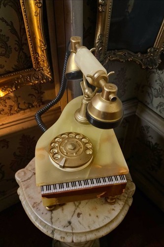 Telefono con disco combinatore - disco,