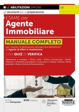 Esame per agente immobiliare. Manuale completo - [Gruppo Editoriale Simone]