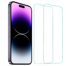2x iPhone 16 | Plus | 16 Pro | Max pellicola protettiva display 9H vetro protettivo