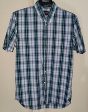 CAMICIA UOMO SUN68 TAGLIA M MANICHE CORTE