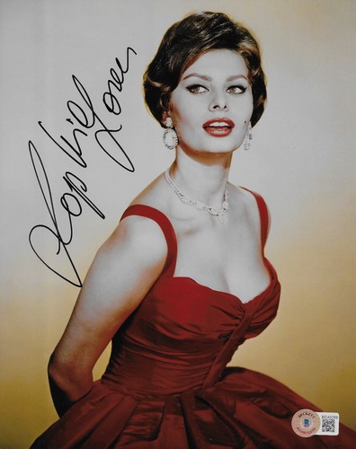 Sophia loren foto firmata - sophia,
