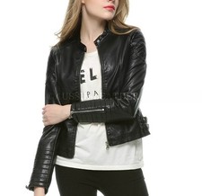 Giacca Moto Donna Vera Pelle