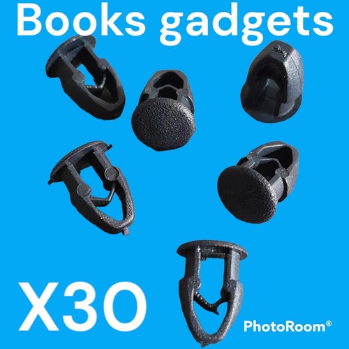 Kit bottone clip nero - kit,