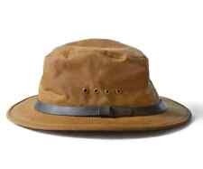 Filson Cappello Isolato Panno di Latta 11060016 MADE IN USA Marrone Scuro Cachi Cerato