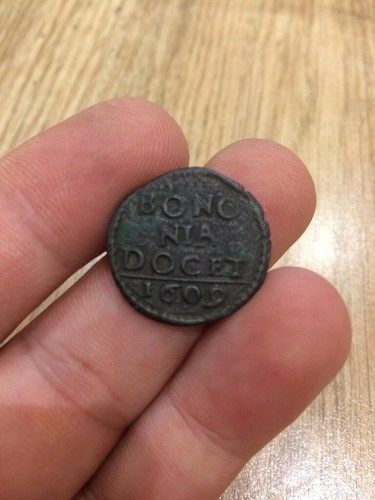 Bologna quattrino 1609 - quattrino, bononia