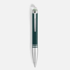 Penna a Sfera Montblanc Starwalker Polargreen Douè 132908 Ballpoint Pen Nuova