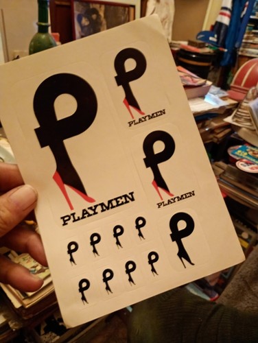 Playmen foglio adesivi - foglio,