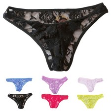 Slip intimo uomo sexy pizzo