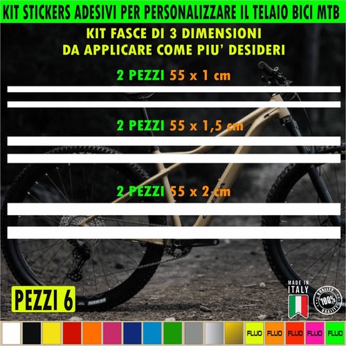 Kit adesivi telaio bici - kit,