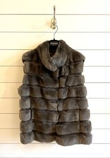 Gilet Yves Salomon Rex fascia