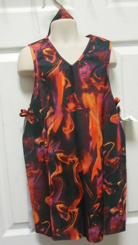 Tunica efod fiamma arancione