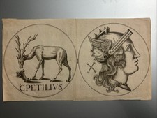 Incisione; Moneta romana