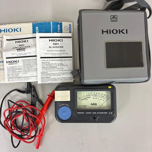 Hioki 3451 tester - hioki,