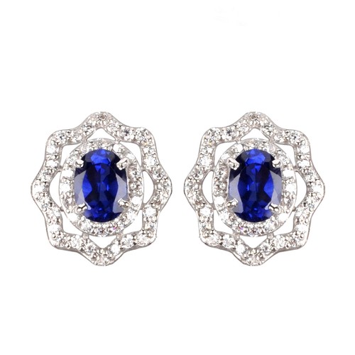 Borchie diamanti oro 14kt - oro,