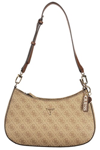 Borsa guess jeans beige - guess,