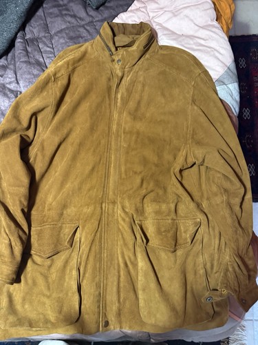 Giacca vintage scamosciata