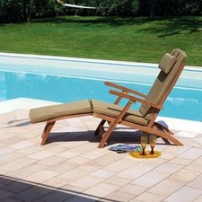 Poltrona lettino da giardino