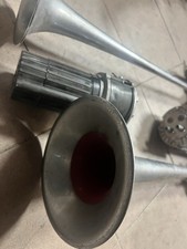 Coppia Trombe Clacson Camion Epoca Iveco  Anche Per Auto Epoca