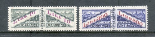 San marino 1953 pacchi - marino, postali