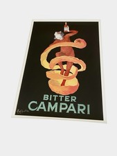 Poster Campari Amaro Leonetto