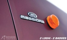 2 stemmi resina carrozzeria maggiora Lancia delta evoluzione EVO 3 restauro