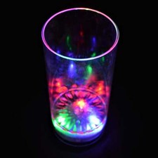 Vetro alto led con luci lampeggianti - luci multicolore bevande per feste