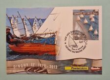 Cartolina Filatelica Nuova Italia 2013. Dinghy 12. Ultimo rimasto