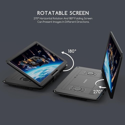 Screen portable dvd - hd+,