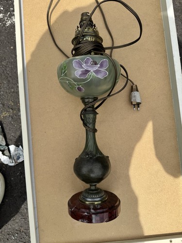 Lampe pétrole aug moreau - pétrole,