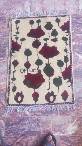 Tappeto oppio afgano - , fatto
