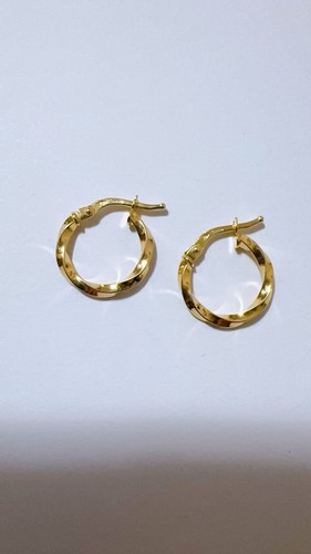 Orecchini cerchio oro - orecchini, 18