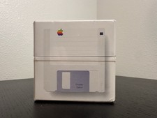 Scatola vintage di 10 floppy