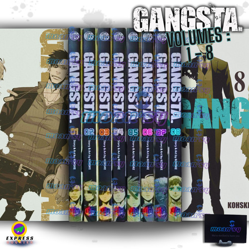 Gangsta volume manga - volume, 1-8