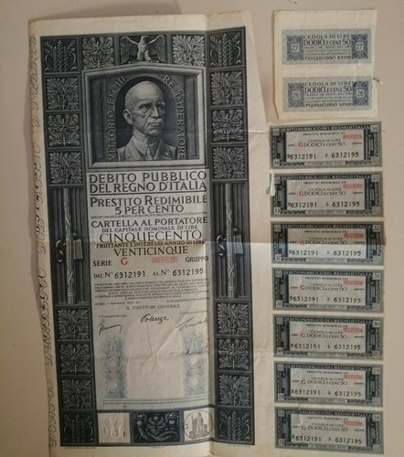 Debito pubblico regno italia - pubblico,