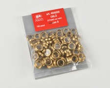 Oblo' ottone 9 mm con vetro
