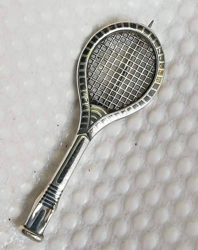 Antica racchetta tennis - antica, da