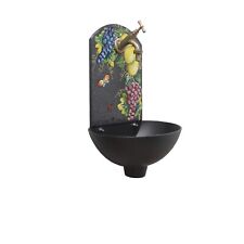 Fontana a muro da giardino