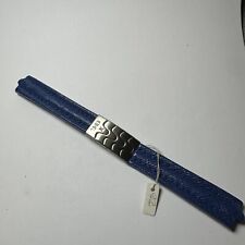 Ebel lady boy blue leather strap and buckle 15mm