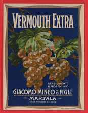 Etichetta epoca liquore - d'epoca,