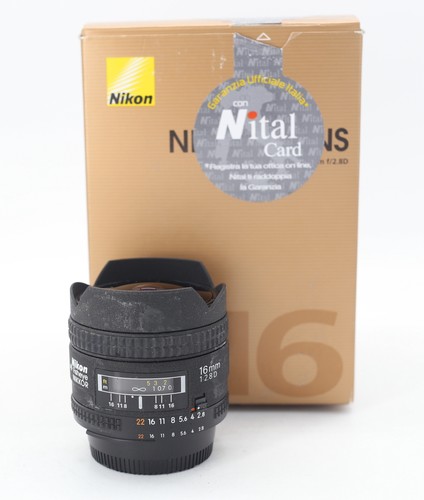 Nikon fisheye 16mm 8 - nikon, af