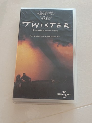 Vhs twister edizione - twister, italiana