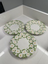 Set 3 piatti fiori margherita