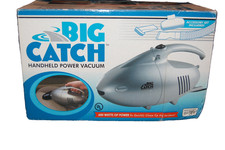 Big Catch Aspirapolvere Portatile Potenza 600 Watt Cucina Auto Pulizia Rapida Usato in Ottime Condizioni