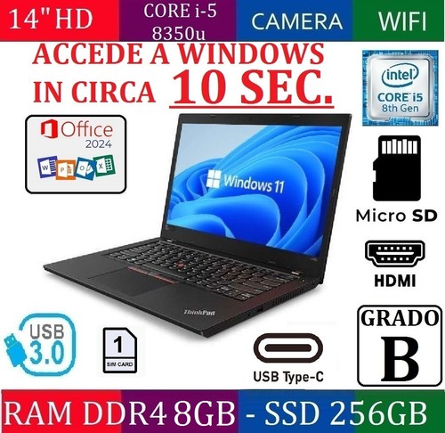 Notebook ram 8gb veloce - 14",