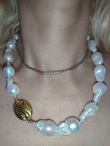 Collana perle scaramazze - collana,