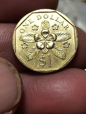SINGAPORE Moneta 1 Dollaro