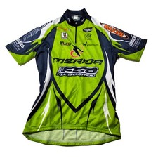 Maglia Ciclismo Vintage Cycling Jersey Shirt Maillot Merida Biemme Size M