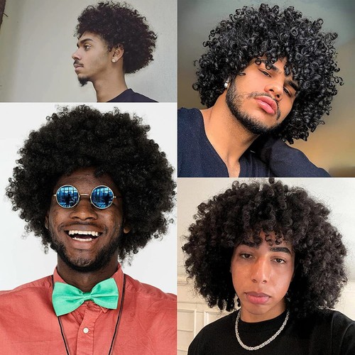 Parrucche uomo afro capelli - parrucche,