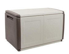 Baule scatola  box portalegna giocattoli porta tutto medio cm 96 x 53 x h 57