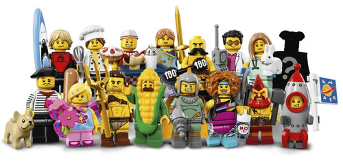 Lego minifigures serie - serie, 17